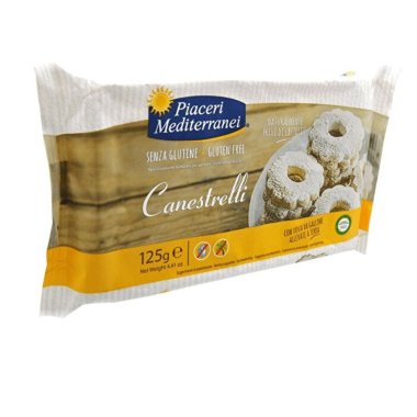 PIACERI cookies rings 125g. Gluten-free product