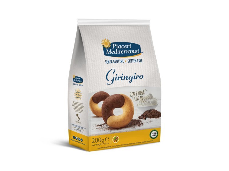 PIACERI round cookies 200g. Gluten-free product