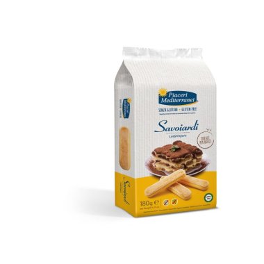 PIACERI Savoiardi, ladyfingers oblong biscuits 200g. Gluten-free product