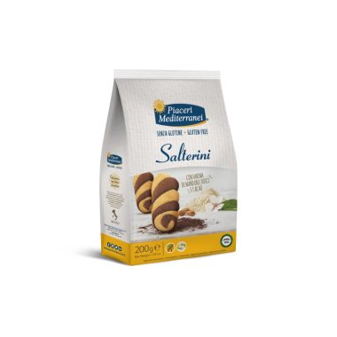 PIACERI Salterini, honey-almond-cocoa gimlet cookies 200g. Gluten-free product
