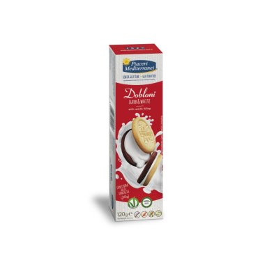 PIACERI Milk and cocoa marquises with filling 120g (2x60g). Gluten-free product