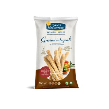 PIACERI Grissini breadsticks 160g (4 mini portions). Gluten-free product