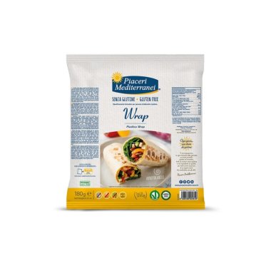 PIACERI Wrap 180g (3x60g). Gluten-free product