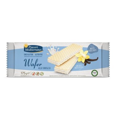 PIACERI wafers with vanilla flavor 175. Gluten-free product