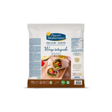 PIACERI Integrale multigrain wrap 180g (3x60g). Gluten-free product