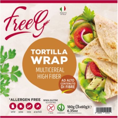 FREEG Multigrain Tortilla 180g. Gluten-free product.
