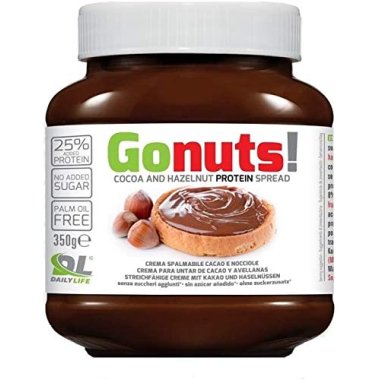 Go Nuts Cocoa cream with hazelnuts 350g. Gluten-free product