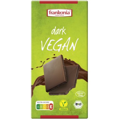 FRANKONIA Vegan Organic "Dunkle" – Dark 100g. Gluten free product.
