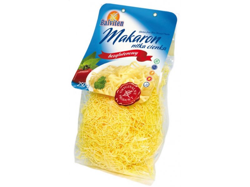 Thin thread pasta 250g Gluten-free product