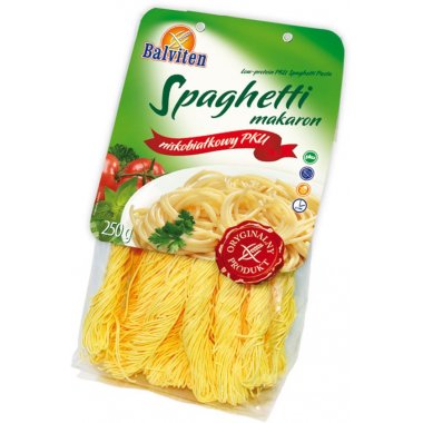 Spaghetti pasta, low protein PKU 250g