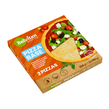 Pizza bases 2x150g . Gluten-free product