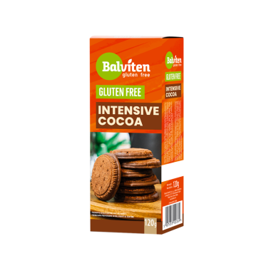 Herbatniki Intensive Cocoa 120g. Produkt bezglutenowy