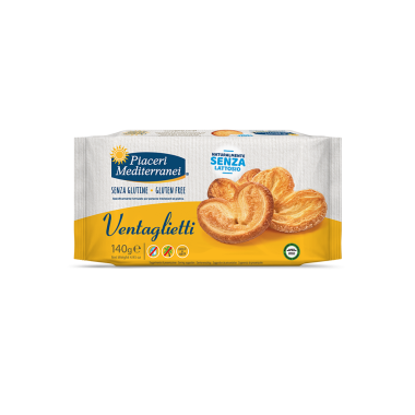 PIACERI Sweet puff pastry snack 140g. Gluten-free product