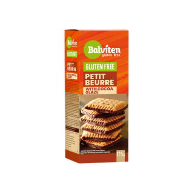 Butter biscuits with cocoa coating 200g. Gluten free product