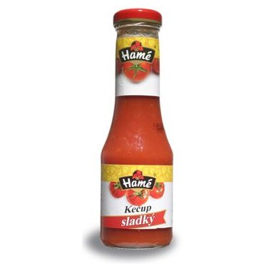 Ketchup łagodny -szklana butelka 300g. Produkt bezglutenowy