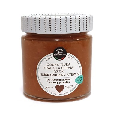 Cascina San Cassiano. Strawberry jam 200g. Gluten-free product