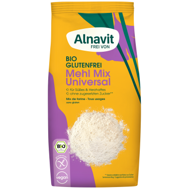 ALNAVIT BIO Mieszanka mąki uniwersalnej 500G. Produkt bezglutenowy.