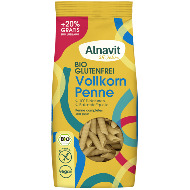 ALNAVIT BIO Penne Multigrain 300g. Gluten free product.