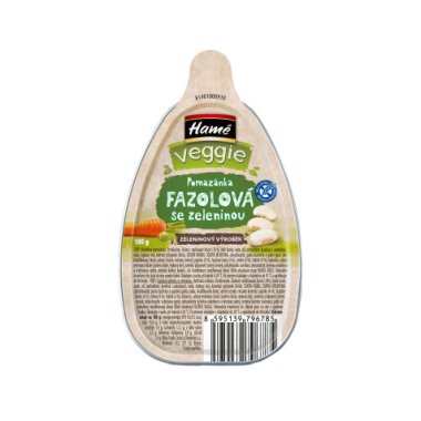 Hame. Vegetable Bean Spread 105g. Sterilized Preserve. Gluten-Free Product