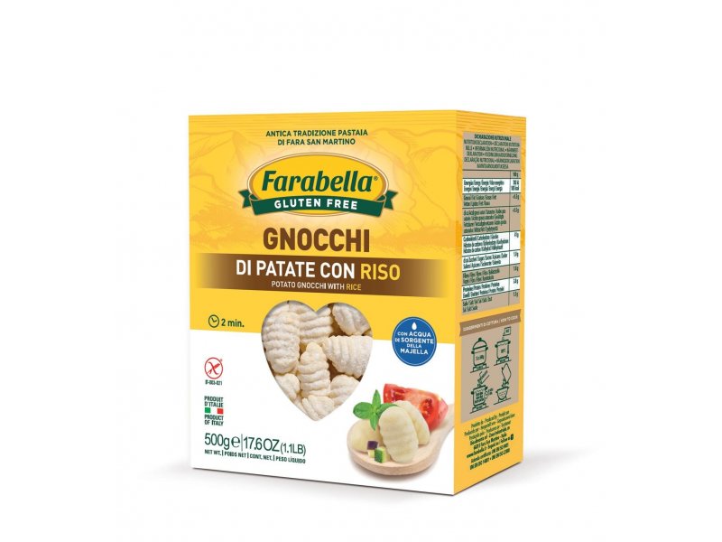 FARABELLA - Kluski ziemniaczane włoskie 500 g. Produkt bezglutenowy
