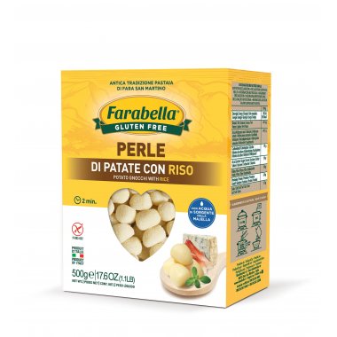 FARABELLA - Kopytka ziemniaczane włoskie 500g. Produkt bezglutenowy