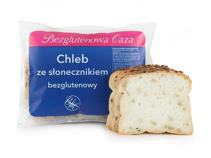 OAZA Bread with grains gluten-free 350g. Gluten-free product