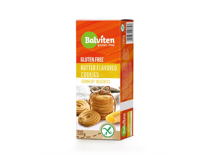 Crunchy biscuits 130g. Gluten-free product
