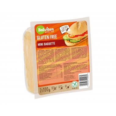 Mini baguettes 2x100g. Gluten-free product