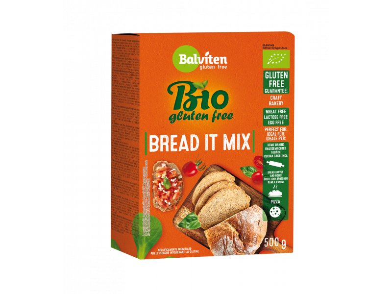 BIO Mix for bread 500g. Produkt bezglutenowy