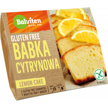 Lemon cake 220g. Gluten-free product