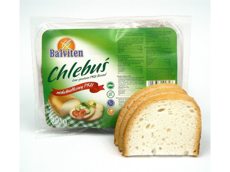 Chleb 'Chlebuś' niskobiałkowy PKU 250g