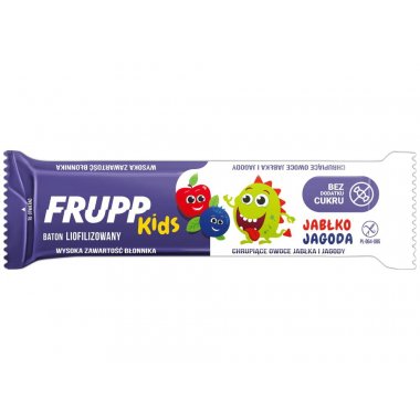 CELIKO Baton owocowy Frupp Kids - jabłko/jagoda 10g. Produkt bezglutenowy