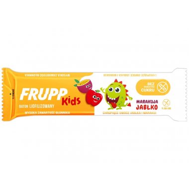 CELIKO Baton owocowy Frupp Kids - jabłko/marakuja 9g. Produkt bezglutenowy