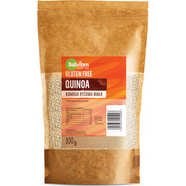 Nasiona quinoa 300g. Komosa ryżowa biała. Produkt bezglutenowy