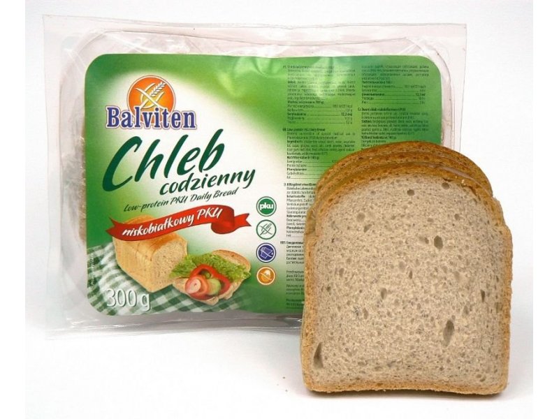 Chleb codzienny niskobiałkowy PKU 300g