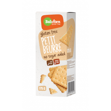 Petit Beurre biscuits without sugar 175g. Gluten-free product