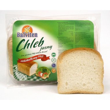Chleb jasny niskobiałkowy PKU 300g
