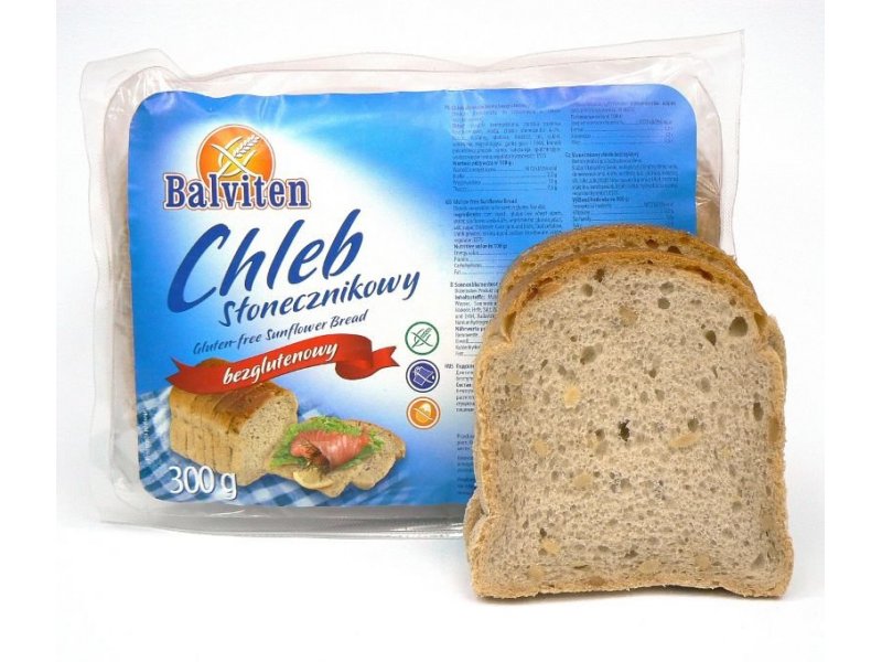 Chleb słonecznikowy 300g. Produkt bezglutenowy