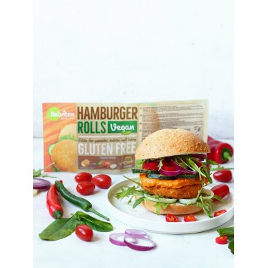 Hamburger rolls with sesame 2x70g. Gluten-free product