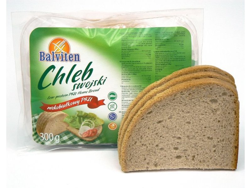 Chleb swojski niskobiałkowy PKU 300g