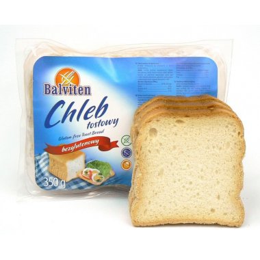 Toast bread 350g. Gluten-free product