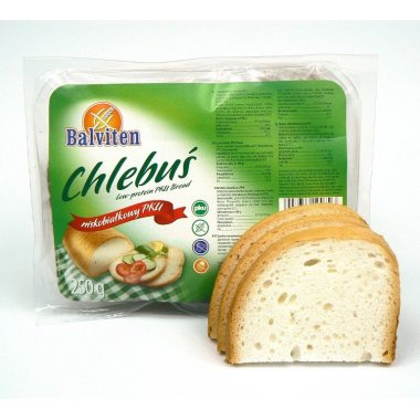 [WYPRZEDAŻ] Chleb 'Chlebuś' niskobiałkowy PKU 250g