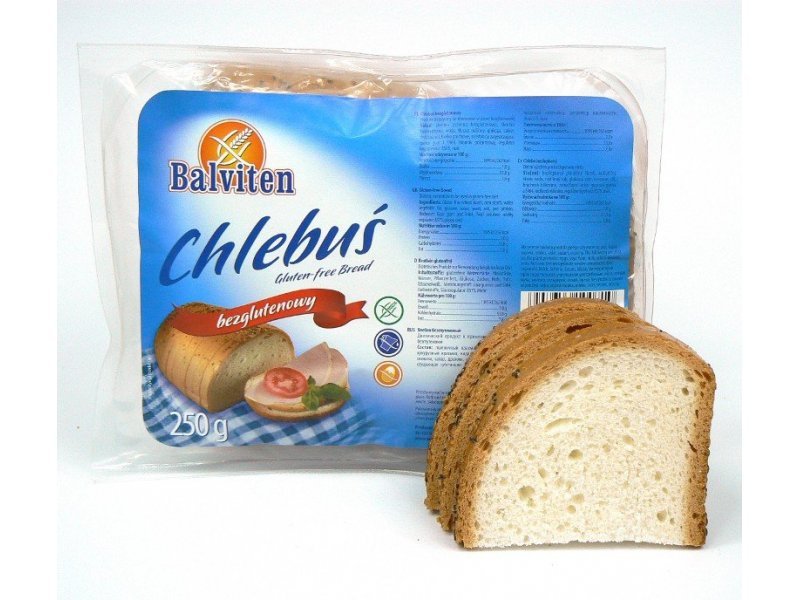 [WYPRZEDAŻ]Chleb 'Chlebuś' 250g. Produkt bezglutenowy