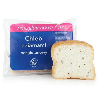 [WYPRZEDAŻ] OAZA Chleb z ziarnami bezglutenowy 350g. Produkt bezglutenowy