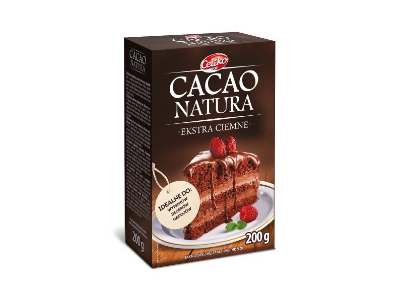 CELIKO Kakao ciemne 100g. Produkt bezglutenowy