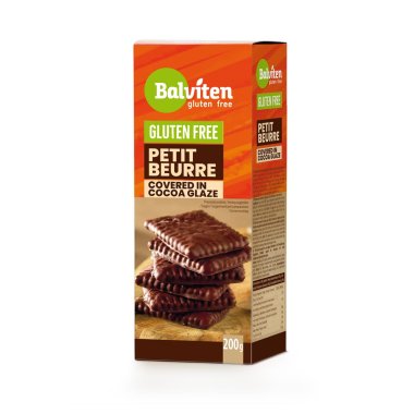Butter biscuits in cocoa coating 200g. Gluten free product