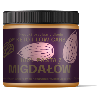 Kensy KETO 100% Almond paste 210g. Gluten-free product