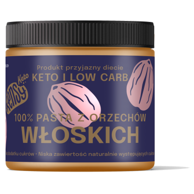 Kensy KETO 100% Walnut paste 210g. Gluten-free product